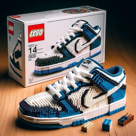 lego nike dunks|Nike dunk Lego set.